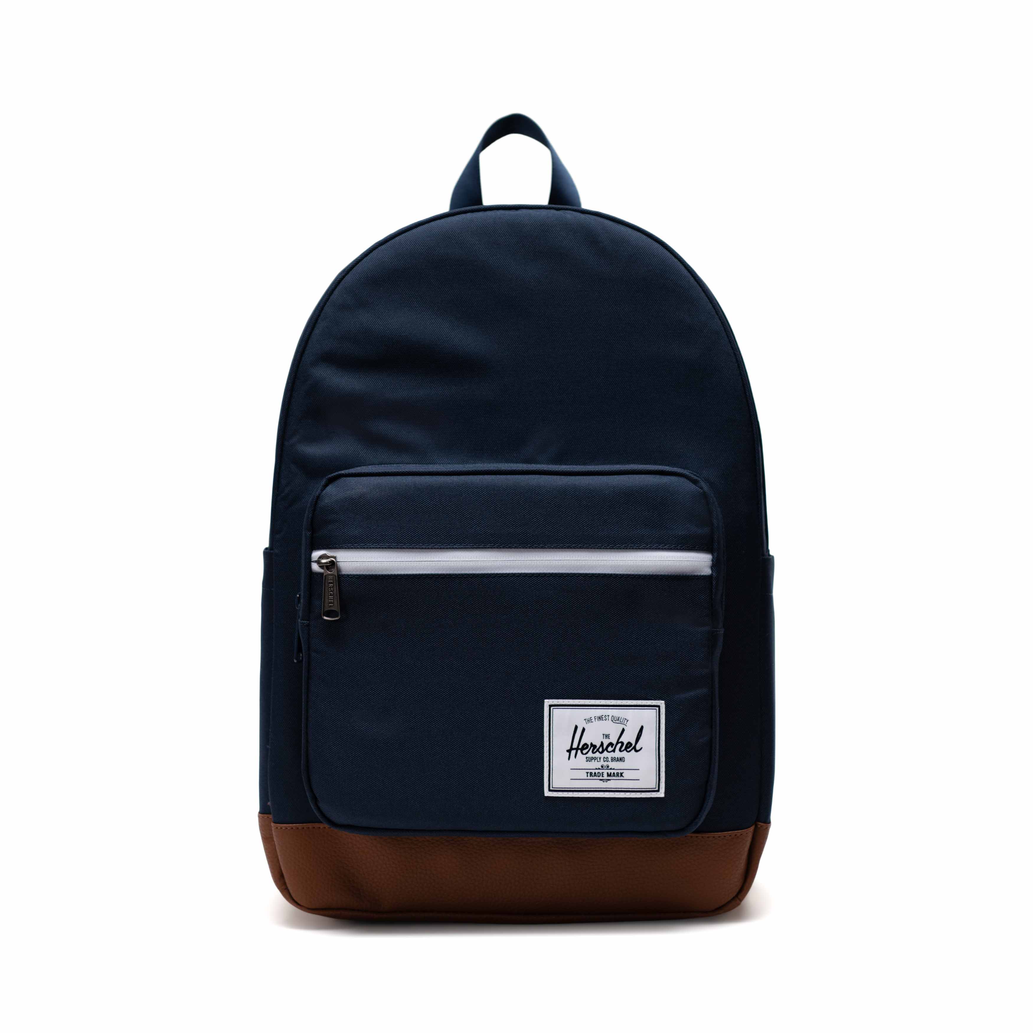 Kahverengi - Lacivert Herschel Pop Quiz Su İtici Kumaş Sırt Çantası, 16" Laptop Uyumlu, 25 L